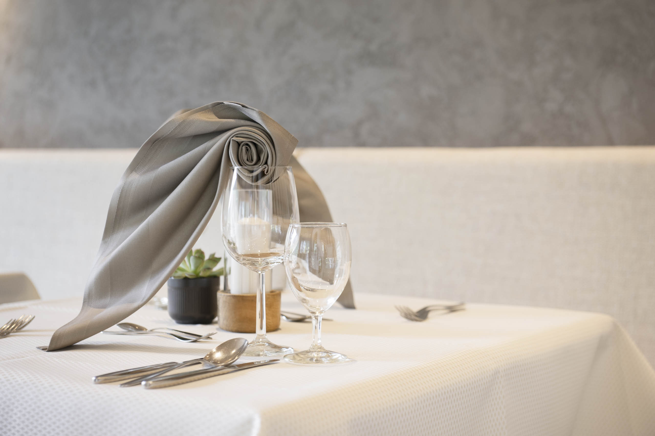 Detailaufnahme Esstisch